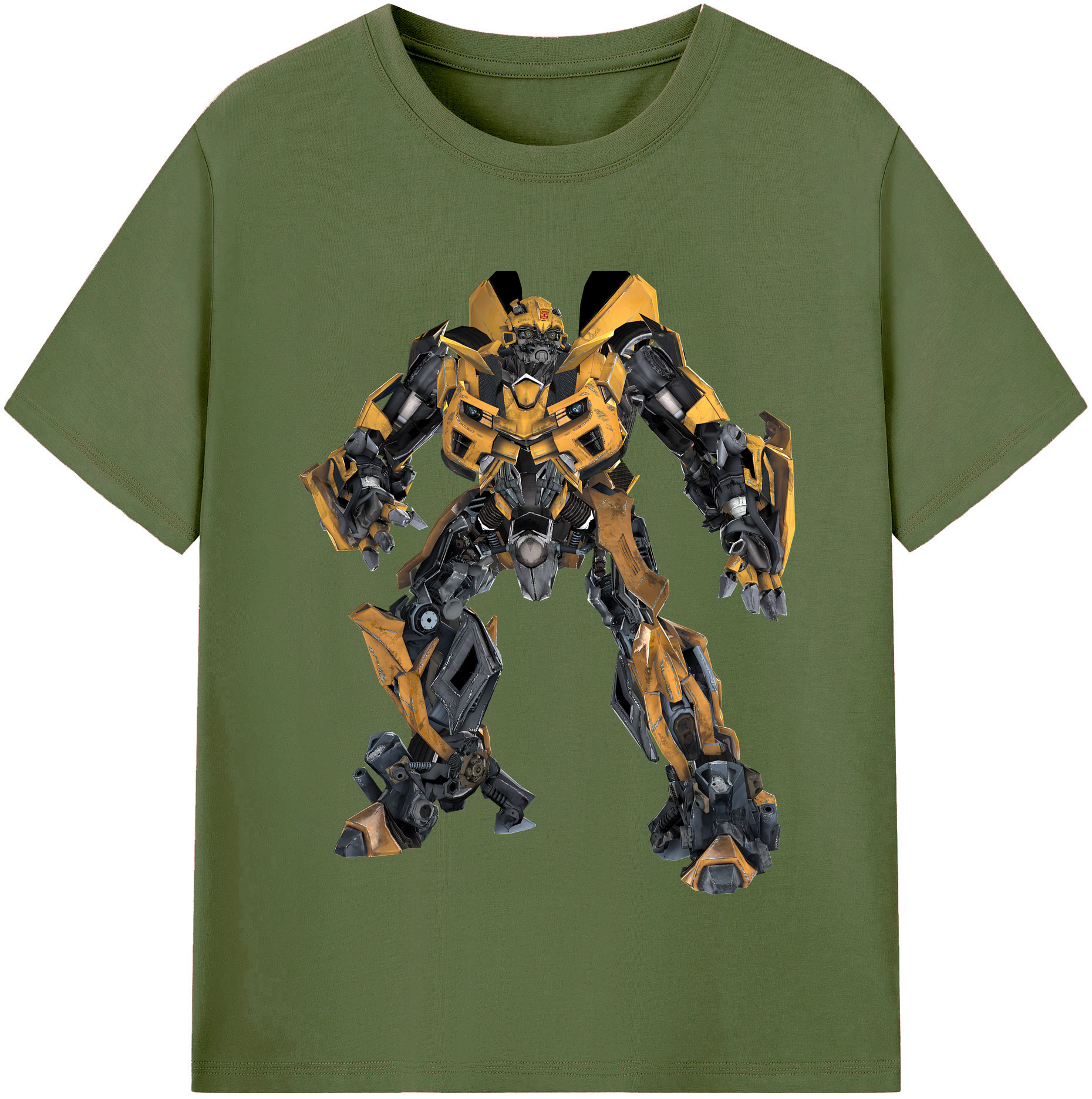 （画像用） Transformers トランスフォーマー 綿100％半袖Tシャツ（フロントプリント）